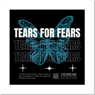 Tears For Fears // Butterfly Posters and Art